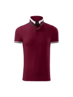 Pánská polokošile 25686 bordó - Malfini
