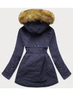 DWUSTRONNA DAMSKA KURTKA ZIMOWA Z KAPTUREM model 21241934 - MHM