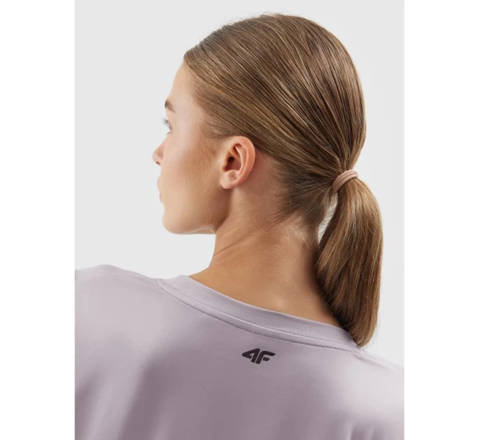 Dámské rychleschnoucí tenké tréninkové tričko s dlouhým rukávem 4F Dámské rychleschnoucí tenké tréninkové tričko s dlouhým rukávem 4F