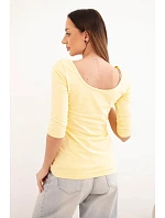 Halenka  žlutá model 22047174 - K-Fashion