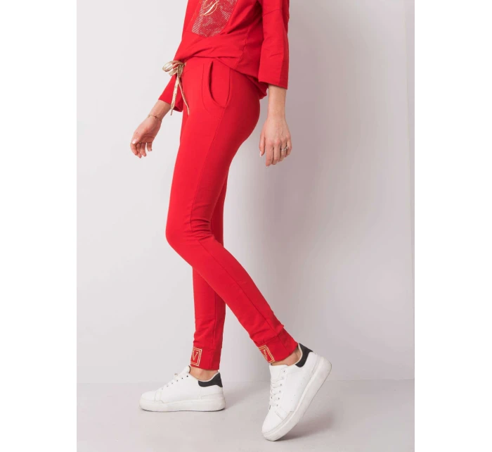 Tepláky RV DR 5980.12 červených