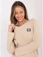 RV SW jumper A1025.80 béžový RV SW jumper A1025.80 béžový