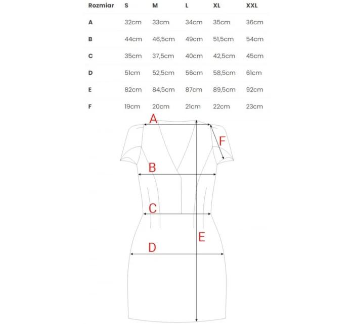 mini šaty krémové model 21296169 - Moe