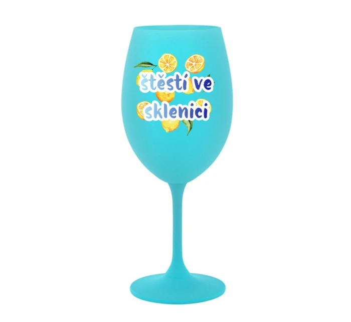 Personalizovaná sklenice s ovocem a textem Personalizovaná sklenice s ovocem a textem