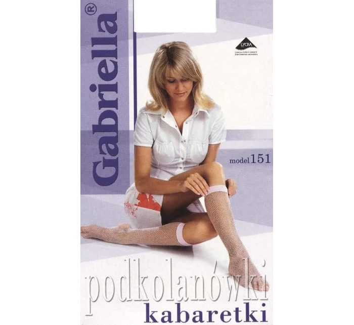 Dámské podkolenky Gabriella 151 kabaretky