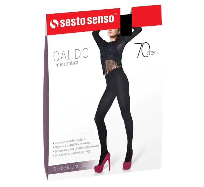 Sesto Senso Caldo punčocháče 70 den 5-XL Sesto Senso Caldo punčocháče 70 den 5-XL