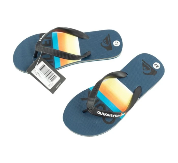 Dětské žabky Quiksilver Molokai módní a pohodlné na pláž