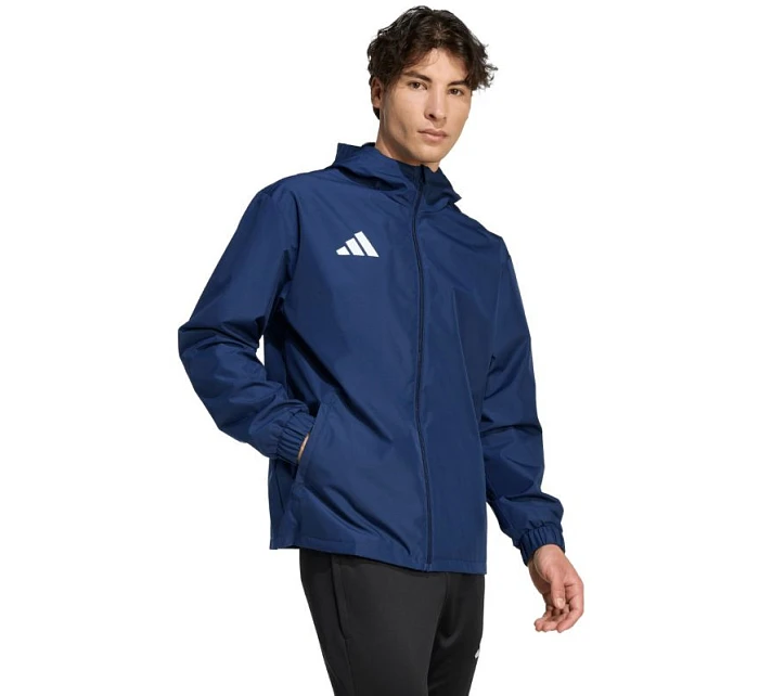 Pánská bunda adidas Entrada 26 All Weather jacket navy blue JZ9102 pánská Pánská bunda adidas Entrada 26 All Weather jacket navy blue JZ9102 pánská