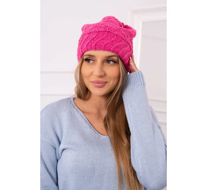 Dámská čepice Dagmara K332 pink Dámská čepice Dagmara K332 pink
