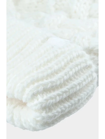 Dívčí zimní čepice Bílá model 21678395 - 4F