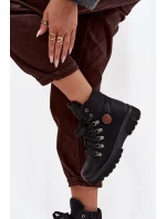 Zateplené dámské na platformě černé model 21714441 - Boto Zateplené dámské na platformě černé model 21714441 - Boto