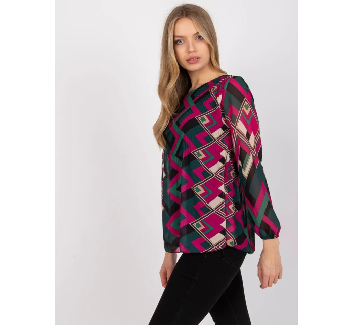 Halenka DHJ BZ 8643 2.67P tmavě zelená