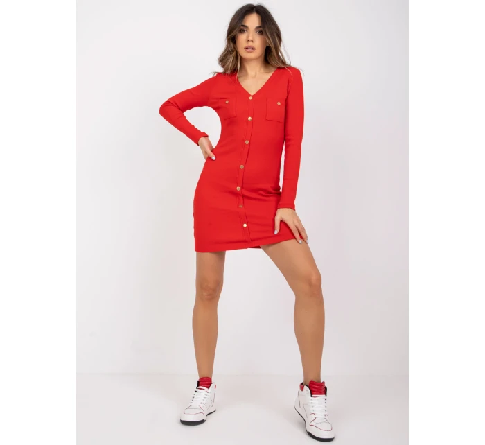 Šaty RV SK 7434.13 červená