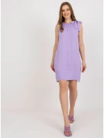 TW SK BI 89923 šaty.29 světle fialová