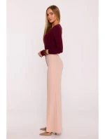 M875 Široké kalhoty - béžové