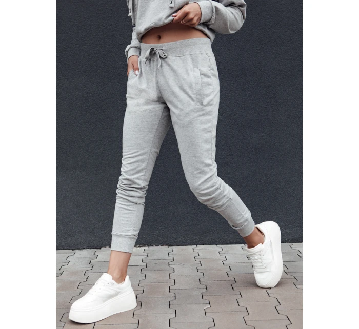 Dámské tepláky RELAX světle šedé Dstreet model 21978557 - FashionStreet