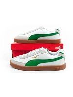 Puma pánské sportovní boty Club II Era tenisky kožené bílé šedozelené