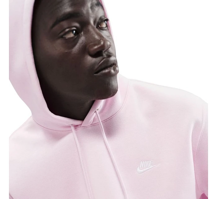 Pánská světle růžová mikina Nike Club BB FN3859 663 panské