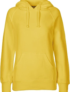 Neutral O 83101 Dámská mikina s kapucí z bio bavlny 77.8311 yellow