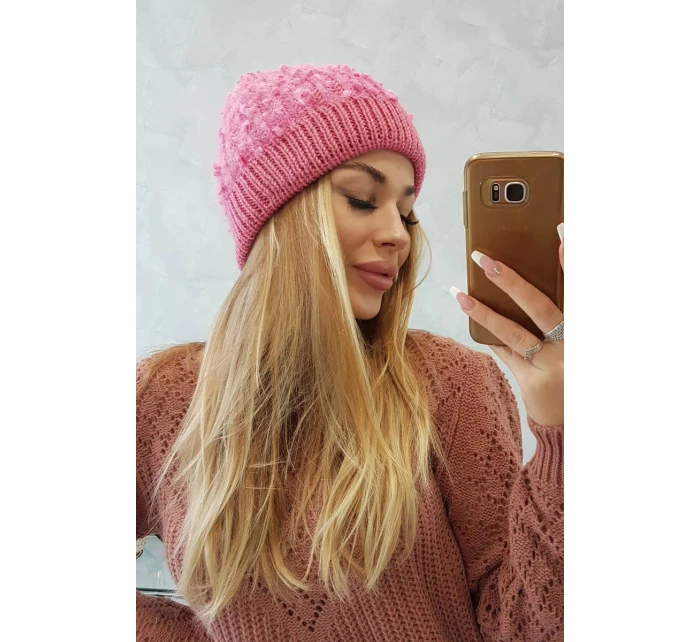 Bubble hat K219 světle růžová Bubble hat K219 světle růžová