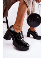 Elegantní boty na Se  Černe model 21593193 - Boto