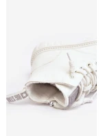 Dětské Lakované Boty Big Star Bílé model 21634243 - Big Star Shoes Dětské Lakované Boty Big Star Bílé model 21634243 - Big Star Shoes