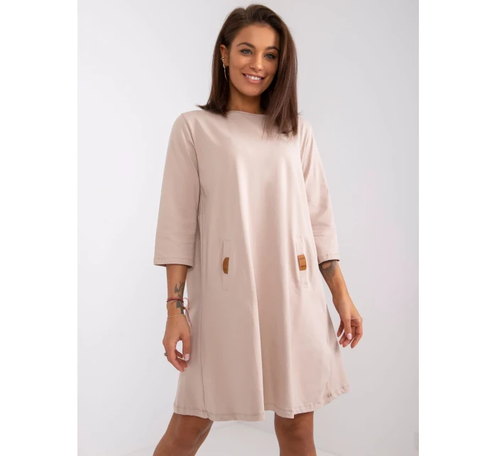 Šaty RV SK 6274.36P béžová