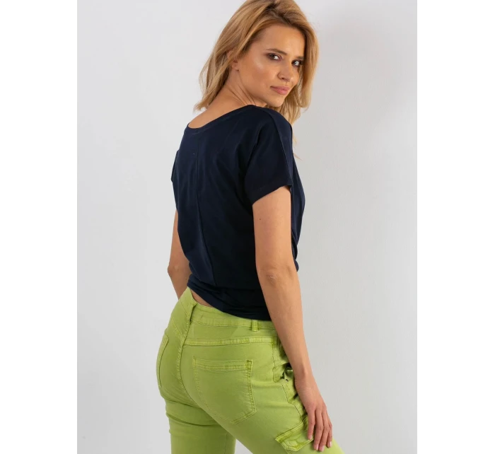 Tričko RV TS 4832.42P tmavě modrá