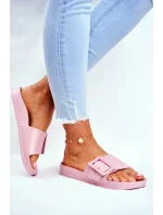 Dámské elegantní pantofle Big Star - růžové Dámské elegantní pantofle Big Star - růžové