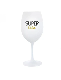 SUPER model 20982647 bílá sklenice na víno 350 ml - Giftela