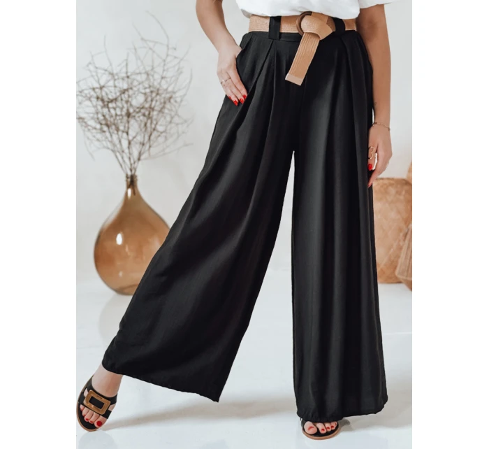 Dámské kalhoty MIRELOU black FashionStreet UY2715