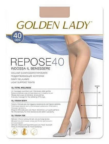Dámské punčochové kalhoty 40 den model 6243522 - Golden Lady Dámské punčochové kalhoty 40 den model 6243522 - Golden Lady