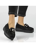 Skórzane damskie na czarne Filippo model 22087071 - Hikvision