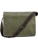 QD 610 Vintage taška s klopou model 22554770 vintage military green - Quadra QD 610 Vintage taška s klopou model 22554770 vintage military green - Quadra