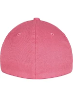 Flexfit 6277 6 Panelová kšiltovka Flexfit Wooly Combed 55.6277 dark pink