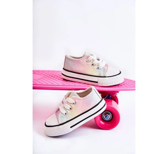 Dětské tenisky vázané Vícebarevná model 21587304 - Boto