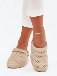 Pěnové Pantofle Dámské Béžové model 21703196 - EVENTO