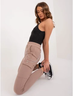 Spodnie dresowe RV DR model 20095122 ciemny bezowy - FPrice