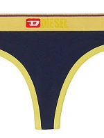 Dámské tanga A04127 - 0EFAV - 8AT tm.modrá/žlutá - Diesel