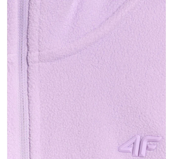 Dámská fleecová mikina model 22102062 52S lila - 4F Dámská fleecová mikina model 22102062 52S lila - 4F