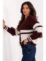 Svetr na zapínání model 218259 Italy Moda Svetr na zapínání model 218259 Italy Moda