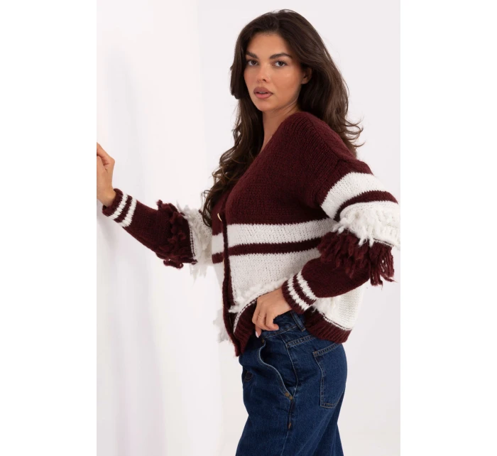 Svetr na zapínání model 218259 Italy Moda Svetr na zapínání model 218259 Italy Moda