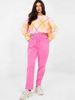 Kordové kalhoty model 225522 Italy Moda