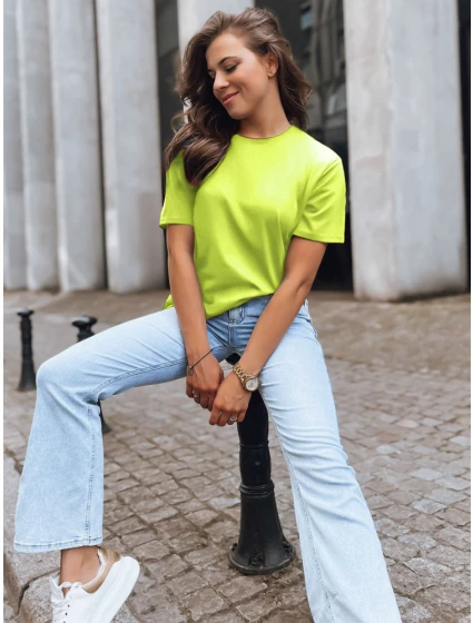 Dámské tričko MAYLA II světle zelené Dstreet model 21990253 - FashionStreet