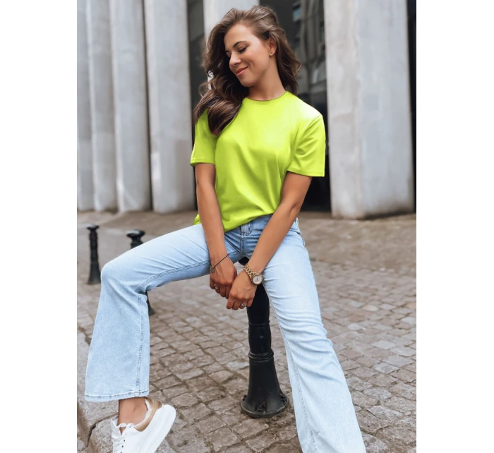 Dámské tričko MAYLA II světle zelené Dstreet model 21990253 - FashionStreet
