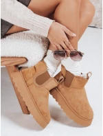 Dámské semišové sněhule na platformě Dstreet model 21993264 - FashionStreet