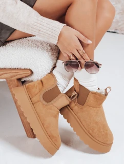 Dámské semišové sněhule na platformě Dstreet model 21993264 - FashionStreet