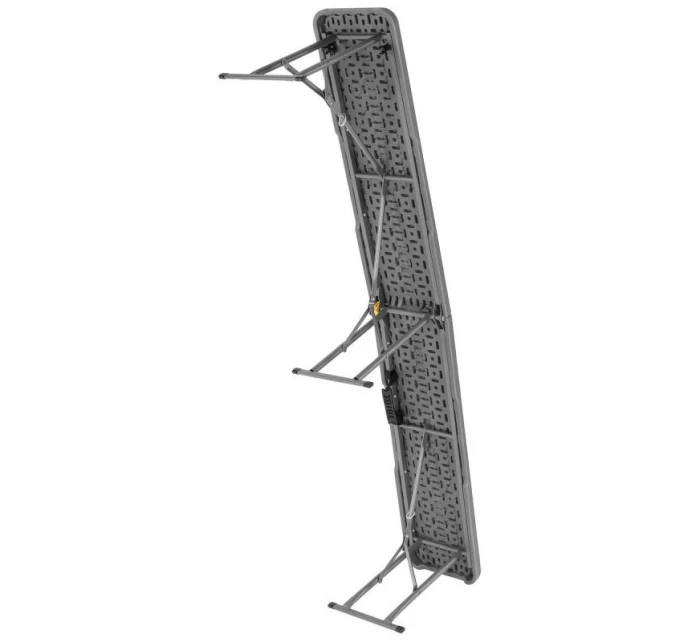 CATERINGOVÁ LAVICE SKLÁDACÍ 183X28X43CM ŠEDÁ