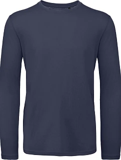 B&C Inspire LSL T /men_° Pánské tričko s dlouhým rukávem 01.TM70 navy blue
