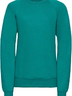 Russell Athletic 762B Dětská raglánová mikina 10.762B winter emerald